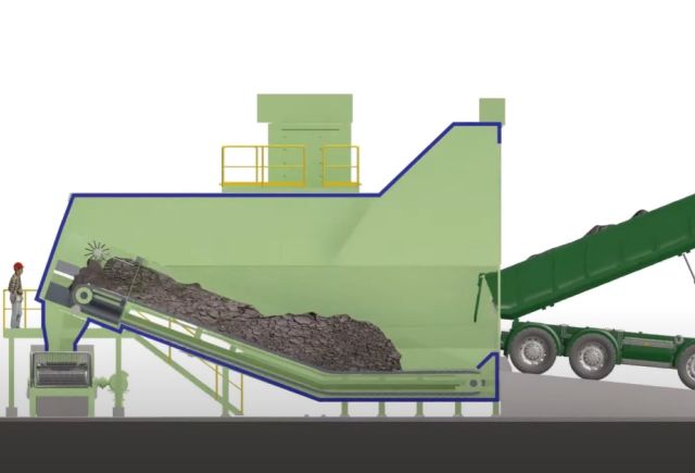KTU系列固定式地表给料机-卡车卸料机