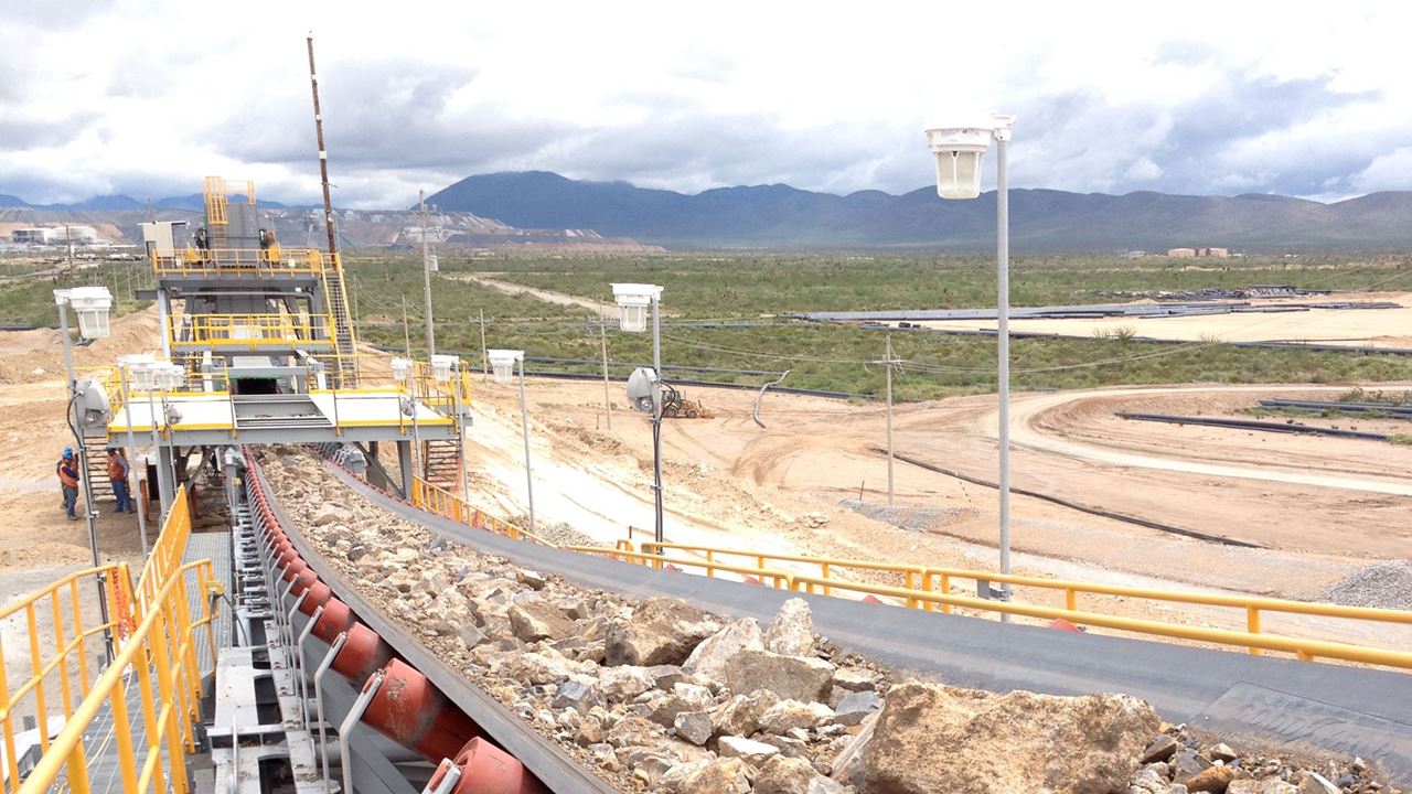 矿山用皮带输送机