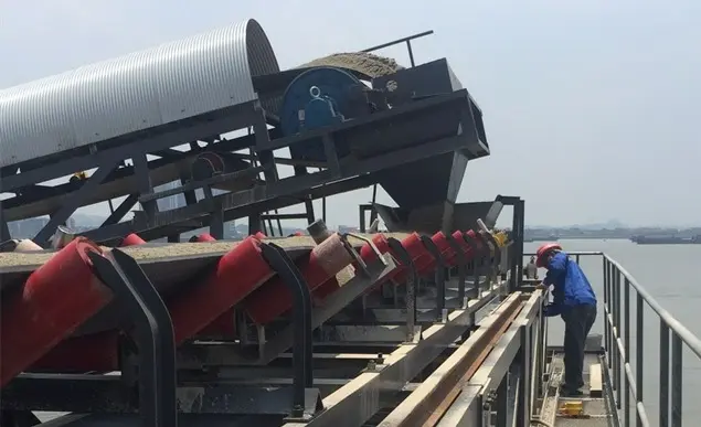 中国交建四航局港口卸船布料输送系统项目