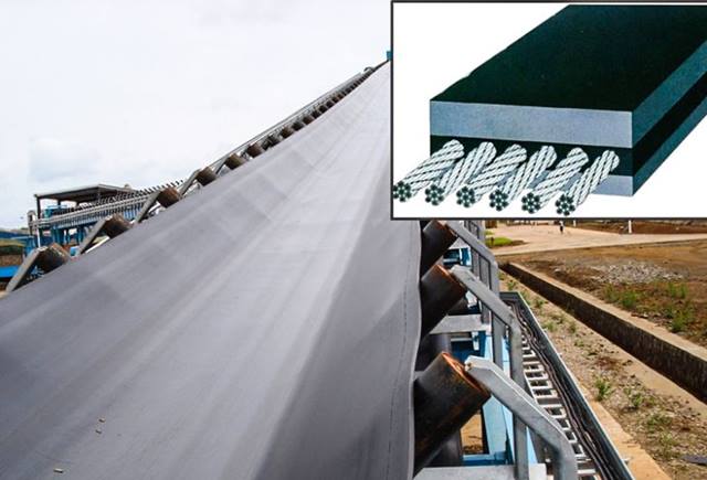 DX型钢丝绳芯皮带输送机