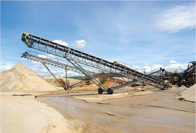 KYD系列轮胎移动式输送机