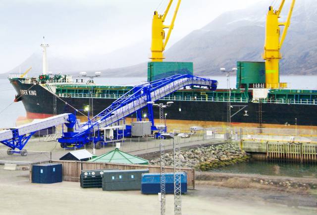 KC系列弧臂式移动装船机