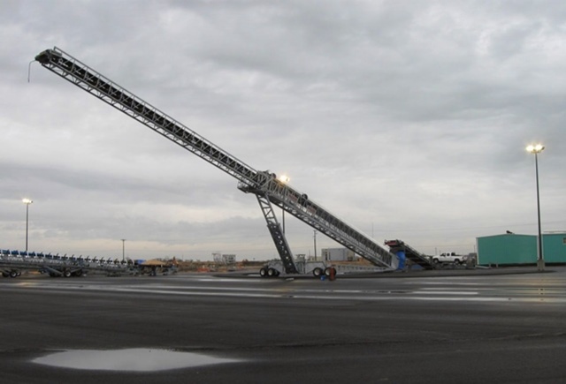 KYD系列径向转动伸缩式输送机